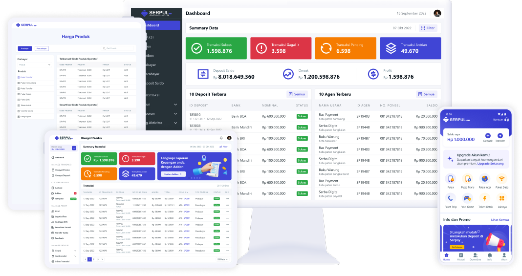 Whitelabel Dashboard and App Interfaces